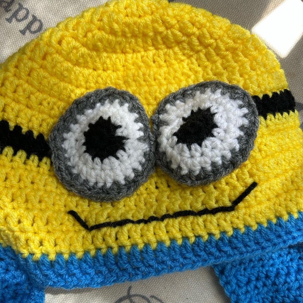 Custom handmade Minion hat